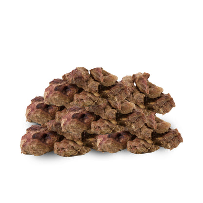 Delicious 100% natural training treat for dogs. Nutreats New Zealand free range venison dog treats supporting digestive balance rich in vitamins and minerals. Easy to digest protein treat for your dog that supports their health.