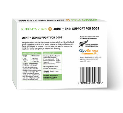 Joint & Skin Support for dogs